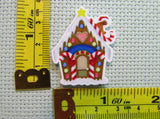 Third view of the Christmas Gingerbread House Needle Minder