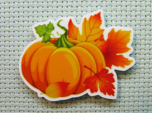 First view of the Autumn Pumpkin Needle Minder