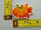 Third view of the Autumn Pumpkin Needle Minder