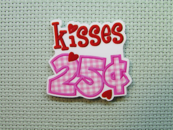 First view of the Kisses 25 cents Needle Minder