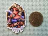 Second view of the Ice Cold Elsa Needle Minder