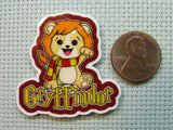 Second view of the Gryffindor Lion Needle Minder