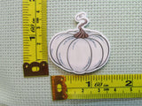 Third view of the White Pumpkin Needle Minder