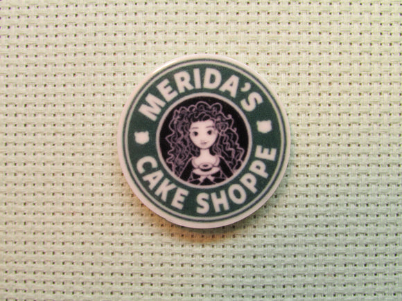 First view of the Merida's Cake Shop Coffee Needle Minder