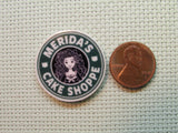 Second view of the Merida's Cake Shop Coffee Needle Minder