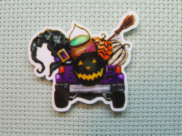 First view of the Halloween Truck Needle Minder