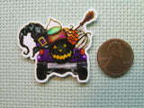 Second view of the Halloween Truck Needle Minder