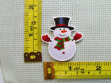 Third view of the Snowman Needle Minder