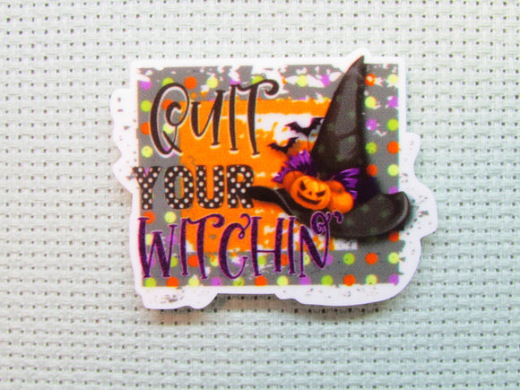 First view of the Quit Your Witchin Needle Minder