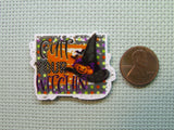 Second view of the Quit Your Witchin Needle Minder
