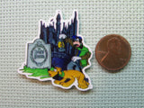 Second view of the Goofy and Pluto Outside the Haunted Mansion Needle Minder