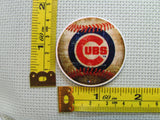 Third view of the Cubs Baseball Needle Minder