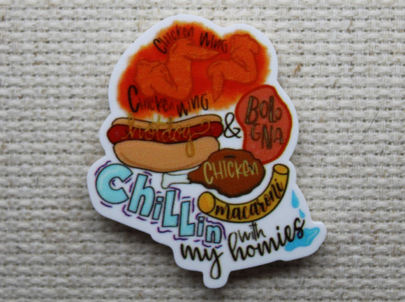 First view of Chillin With My Homies Needle Minder.