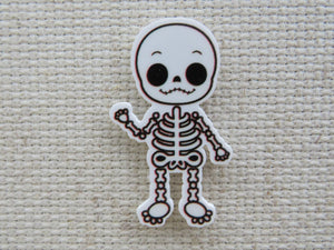 First view of Happy Skeleton Needle Minder.