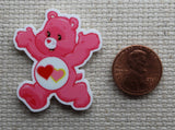 Second view of Love a lot Bear Needle Minder.
