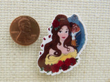 Second view of Belle and the Beast Needle Minder.