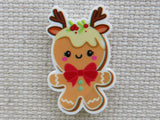 First view of Reindeer Gingerbread Cookie Needle Minder.