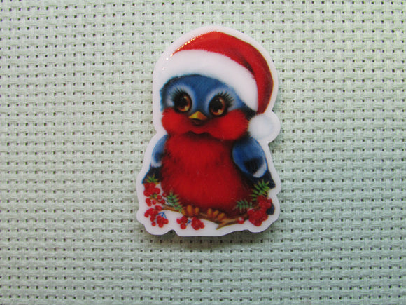 First view of the Christmas Bird Needle Minder