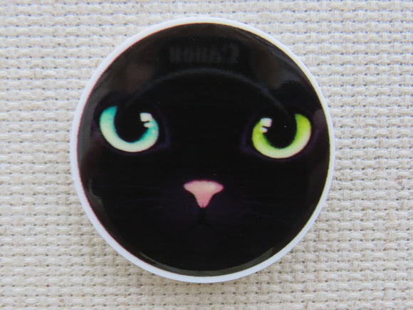 First view of Black Cat Circle Needle Minder.