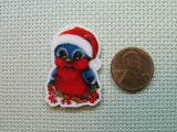 Second view of the Christmas Bird Needle Minder