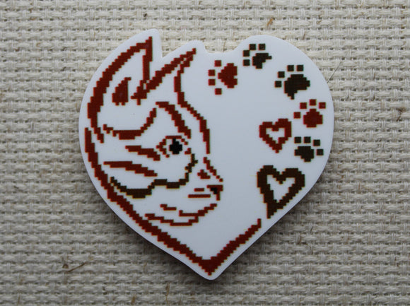 First view of For the Love of Cats Needle Minder.
