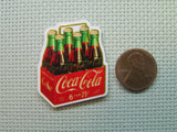 Second view of the Six pack of Coca Cola Bottles Needle Minder