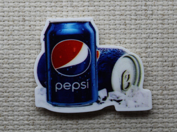 First view ice cold Pepsi cans needle minder.