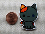 Second view of Frankenkitty Needle Minder.