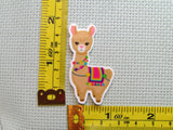 Third view of the Beige Llama Needle Minder