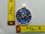 Third view of the Blue Christmas Ornament Needle Minder