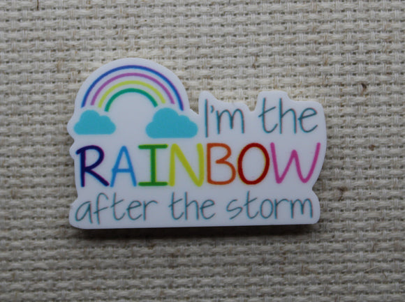 First view of I'm the Rainbow After the Storm Needle Minder.