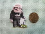 Second view of the Carl from Up! Needle Minder