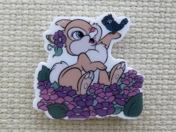 First view of Thumper Has a Bird Friend Needle Minder.
