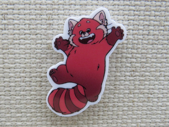 First view of Meilin as the Red Panda Needle Minder.