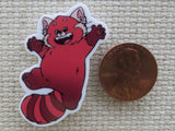 Second view of Meilin as the Red Panda Needle Minder.
