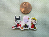 Second view of the Christmas Villains Needle Minder