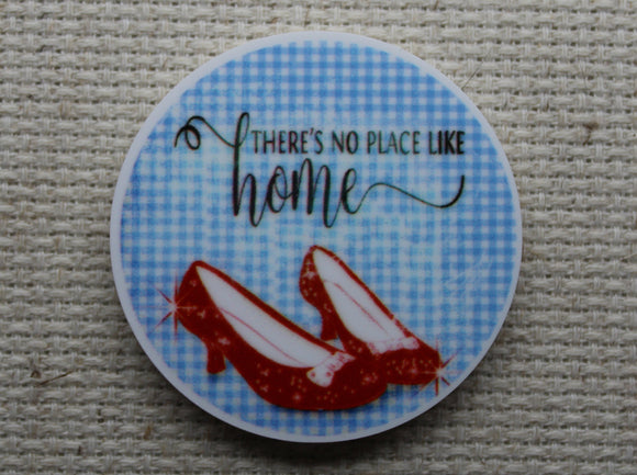 First view of There's No Place Like Home Ruby Slippers Needle Minder.