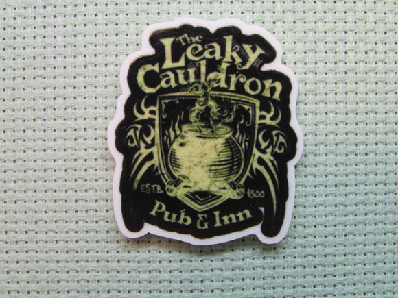 First view of the Leaky Cauldron Needle Minder