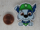 Second view of Rocky from Paw Patrol needle minder. 