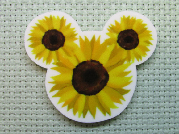 First view of the Sunflower Mouse Head Needle Minder