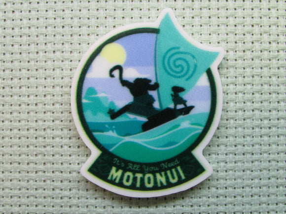 First view of the Motonui Needle Minder