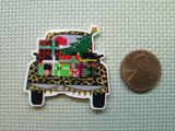 Second view of the Christmas Truck Needle Minder