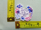 Third view of the How Lucky We Are To Be Alive Right Now, Hamilton Needle Minder