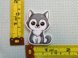 Third view of the Cute Husky Pup Needle Minder