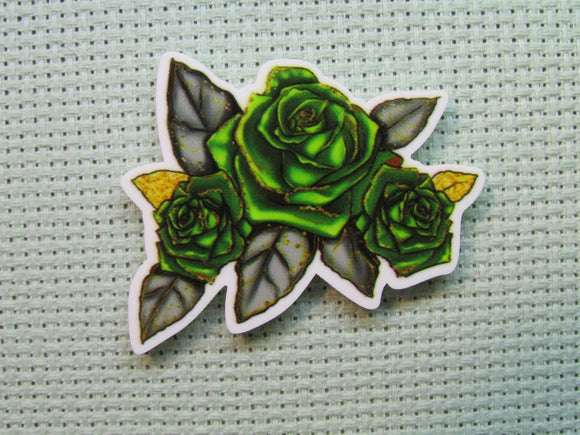 First view of the Green Roses Needle Minder