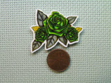 Second view of the Green Roses Needle Minder