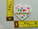 Third view of the I Love Christmas Heart Needle Minder