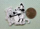 Second view of the Steamboat Willy Needle Minder
