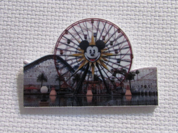 First view of the California Screaming Pixar Pier Needle Minder