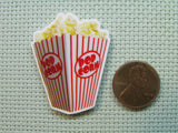 Second view of the Popcorn Needle Minder